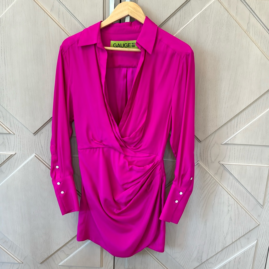 Gauge81 Hot Pink Dress